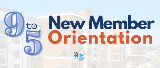 New Member Orientation...9 to 5