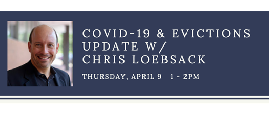 COVID-19 & Evictions Update with Chris Loebsack