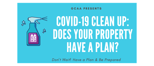 COVID-19 Clean Up Webinar: Does your Property have a Plan?