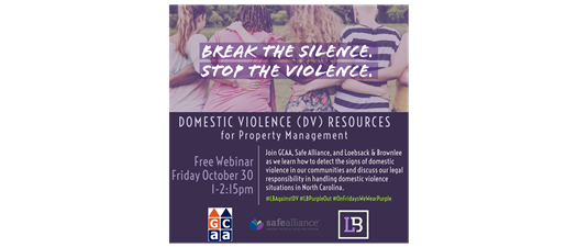 Domestic Violence Resources for Property Management Webinar