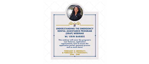 Understanding the Emergency Rental Assistance Program (ERAP) Webinar