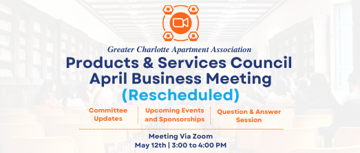 Products & Services Council April Business Meeting (Virtual) (Rescheduled)