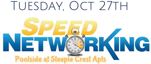 Oct Meeting - Speed Networking - CANCELLED