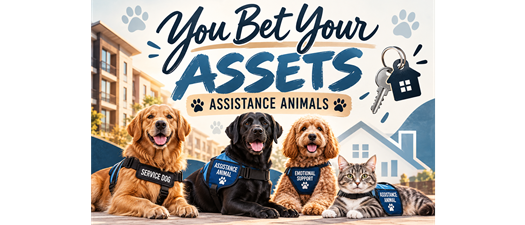 You Bet Your Assets-Service animal or support animal?