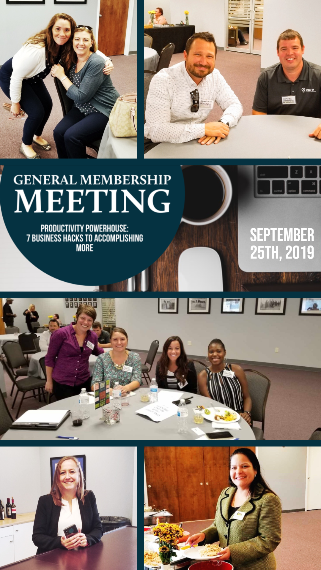 September General Meeting Collage 