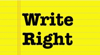 POSTPONED- Write Right