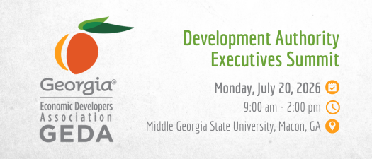 GEDA 2026 Development Authority Executives Summit