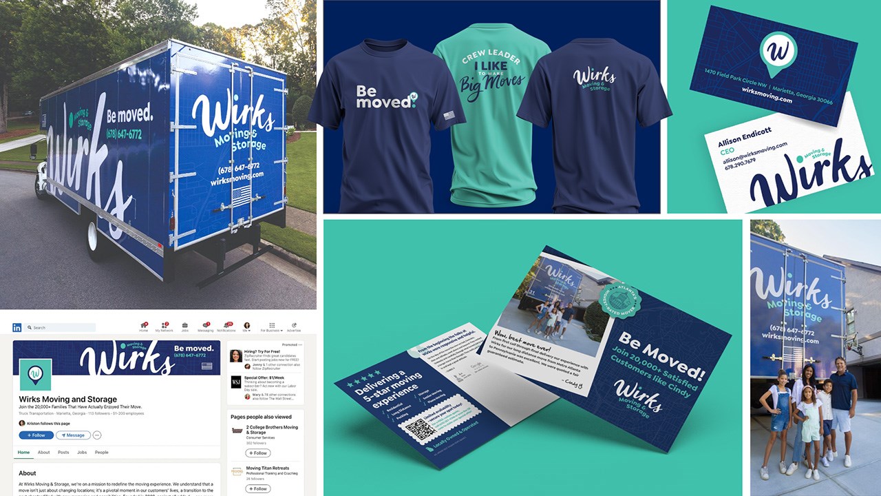 Wirks Moving & Storage: Rebranding