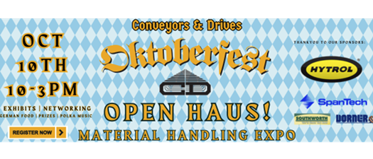 Conveyors & Drives Open Haus - PARTNER EVENT - GMA EXHIBITING
