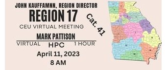 Region 17 CEU Meeting-April 11th