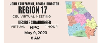 Region 17 CEU Meeting-May 9th