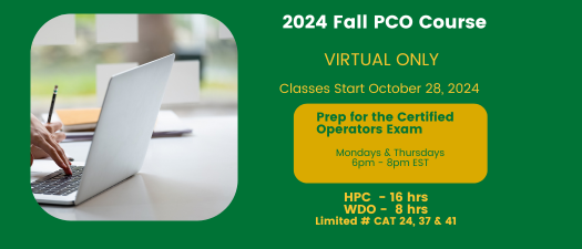 2024 Fall PCO Course