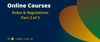 2024 Rules & Regulations Course Part 2 of 3