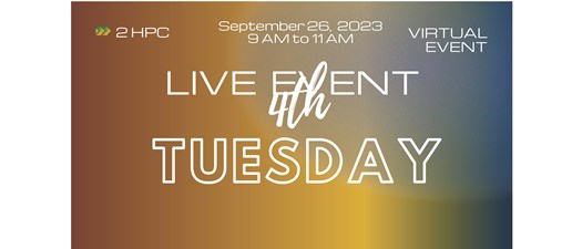 4th Tuesday Training-September