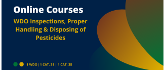 WDO Inspections, Proper Handling & Disposing of Pesticides