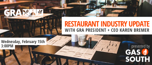 Restaurant Industry Update Webinar with GRA President + CEO Karen Bremer 