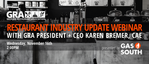 Restaurant Industry Update Webinar with GRA President + CEO Karen Bremer