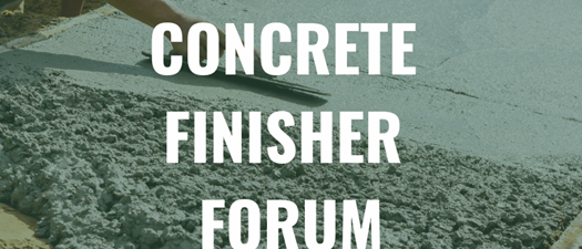 Concrete Finishers Forum