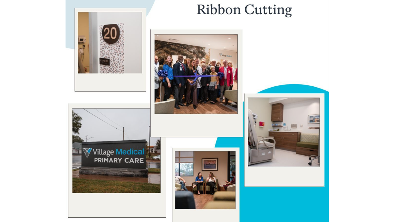Village Medical Ribbon Cutting November 2024
