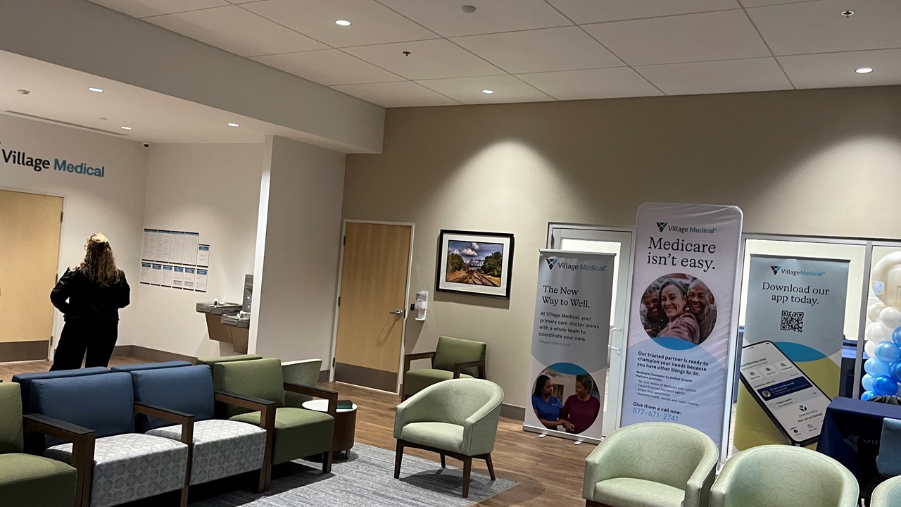 Griffin patient welcome area