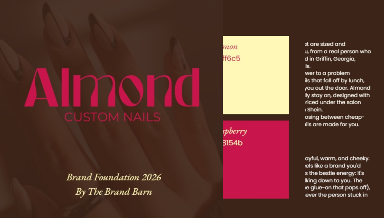 Almond Nails - Brand Foundation