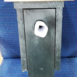 Farmhouse Birdhouse Built By Dick Morrow
