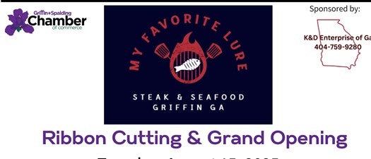 Ribbon Cutting - My Favorite Lure