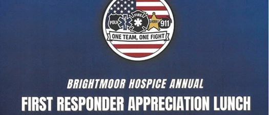 Brightmoor Hospice Annual First Responder Appreciation Lunch 2026