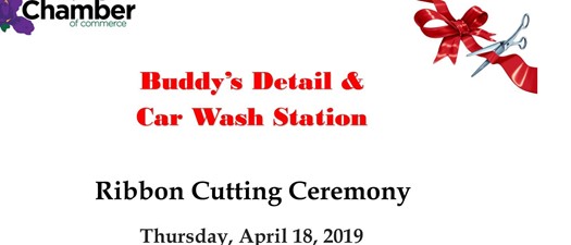 Ribbon Cutting - Buddy's Detail & Car Wash