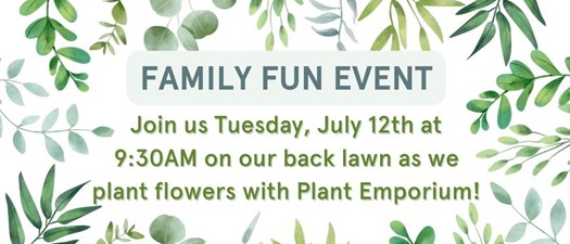 Chick-fil-A Family Fun - Planting Flowers