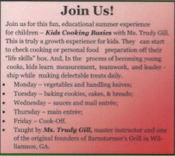 Kids Cooking Basics