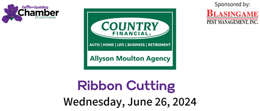 Ribbon Cutting - Country Financial Allyson Moulton Agency