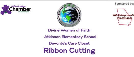 Ribbon Cutting - Divine Women of Faith Devonte's Care Closet