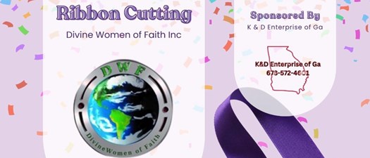 Ribbon Cutting for Divine Women of Faith
