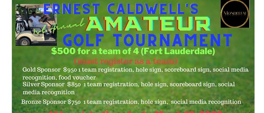 Ernest Caldwell's 1st Annual Golf Tournament