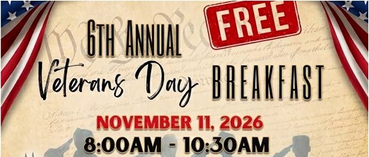 6th Annual Veterans Day Breakfast