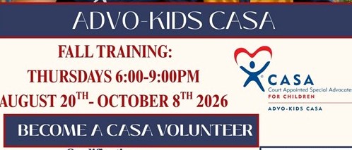 Advo-Kids Casa Fall Training 2026