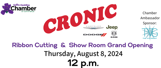 Ribbon Cutting & Grand Opening - Cronic Chrysler Dodge Jeep Ram