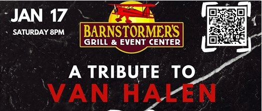 Barnstormer's Grill presents "84"  A Tribute to Van Halen