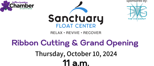 Ribbon Cutting - Sanctuary Float Center 