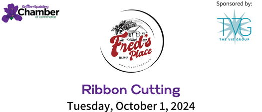 Ribbon Cutting - Fred's Place