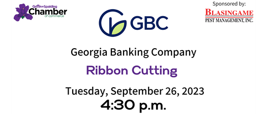 Ribbon Cutting - Georgia Banking Company