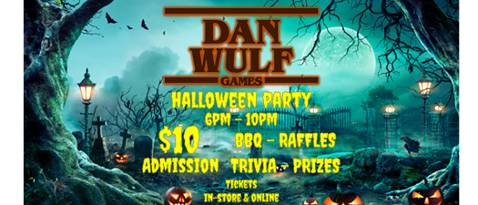 Halloween Party at Dan Wulf Games