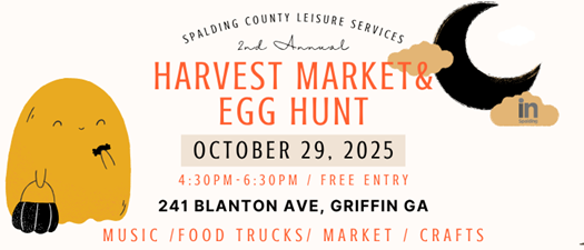 Spalding County Leisure Services Harvest Market & Egg Hunt