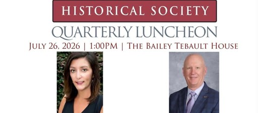 Griffin Spalding Historical Society Quarterly Luncheon July 2026