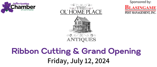 Ribbon Cutting - The Ol Home Place Antiques