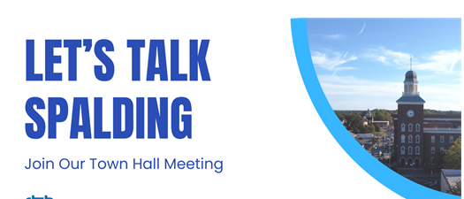 Let's Talk Spalding Town Hall July 18th