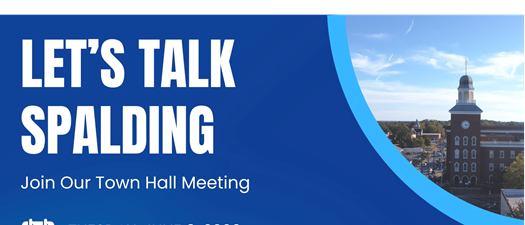 Let's Talk Spalding Town Hall Meeting June 27th