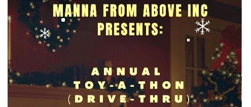 Manna From Above Annual Toy-a-Thon Drive-thru 2021