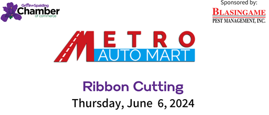 Ribbon Cutting - Metro Auto Mart